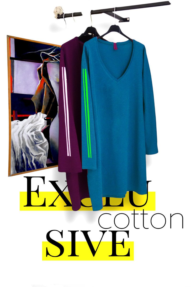 Μπλουζοφόρεμα Cotton Athletic 7188