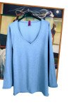 T-Shirt με V λαιμόκοψη Cotton