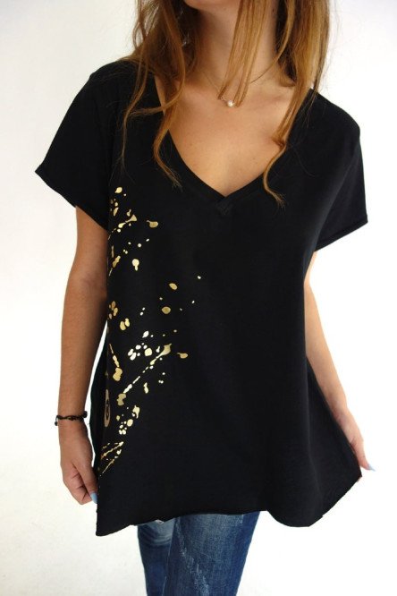 T-Shirt Gold Splash 2289