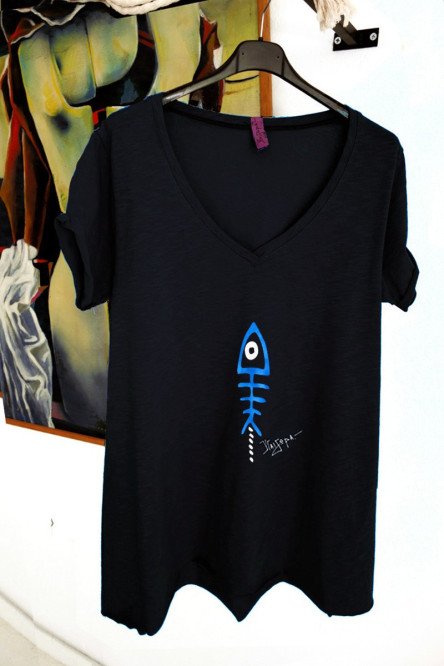 T-Shirt Royal Fish Ιριδίζον k.m